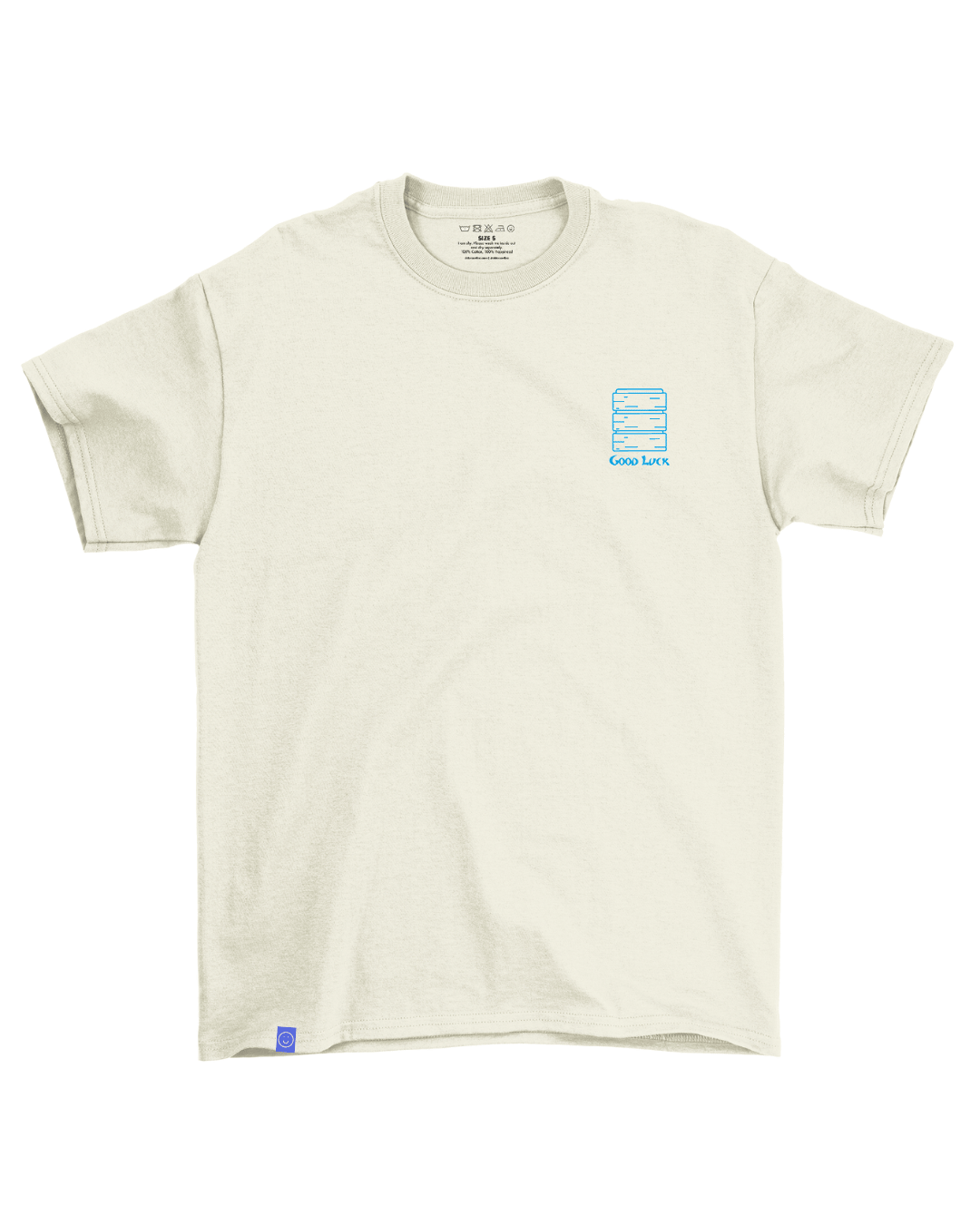 Dim Sum Menu Cooling Tee in Cream