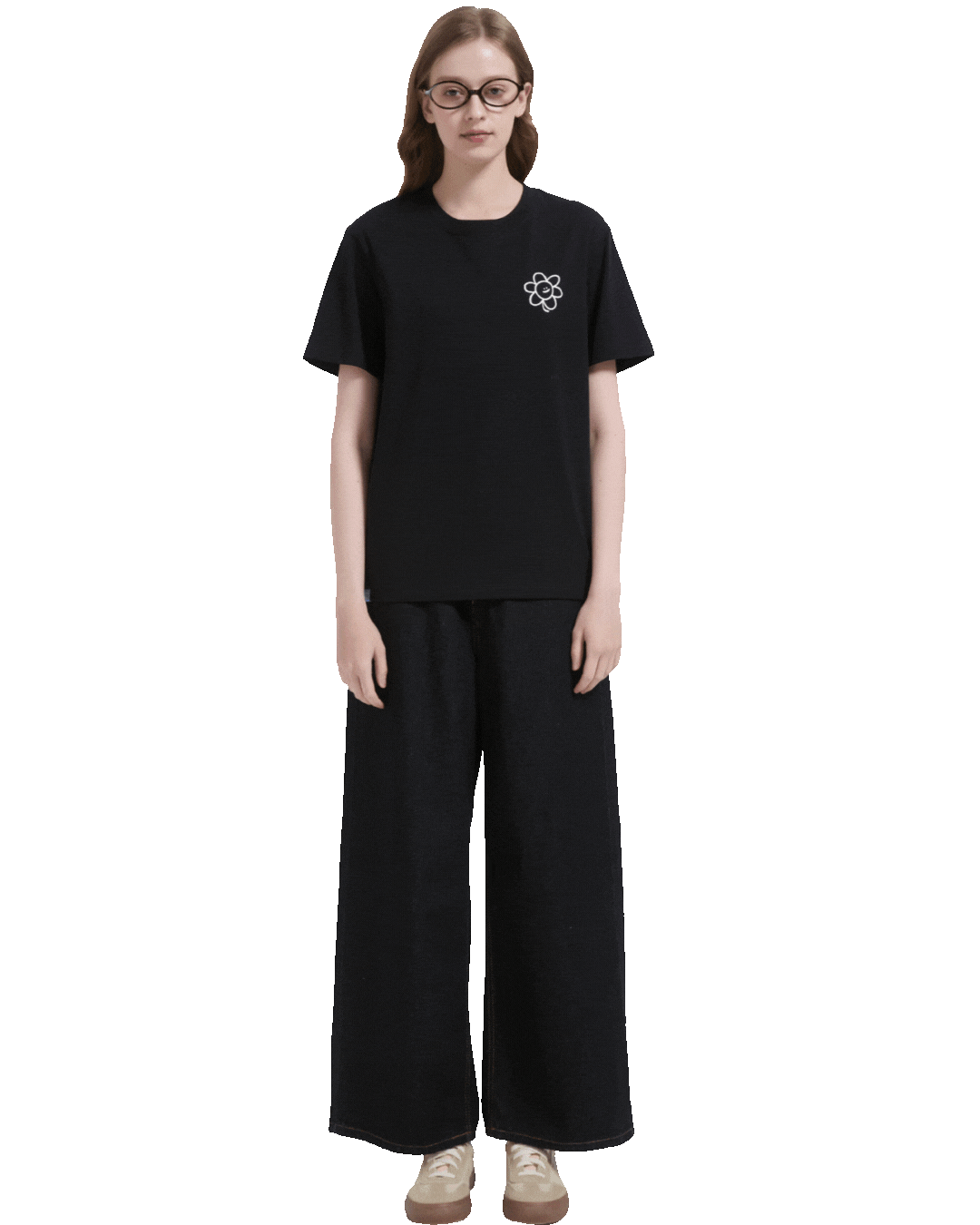 Dying Inside Cooling Tee in Black