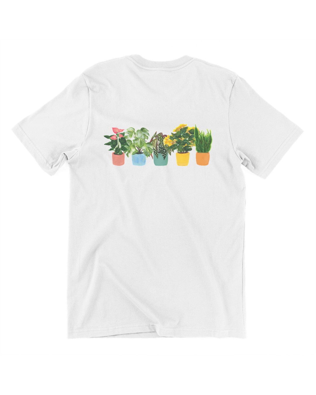 Plant A Smile Boxy Sorona® Cooling Tee in White