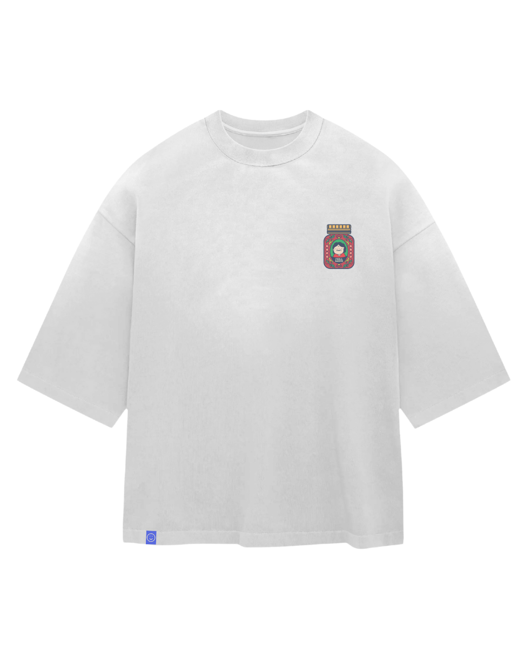 Chill Sauce Boxy Sorona® Cooling Tee in White