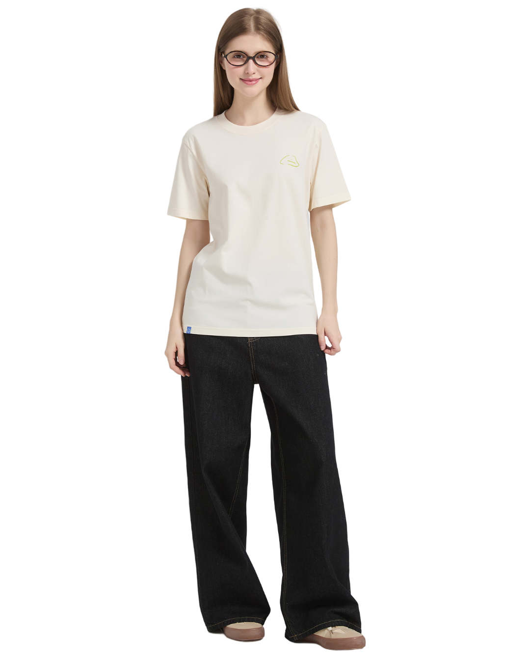 Have A Matcha Cooling Oversized Tee in Cream