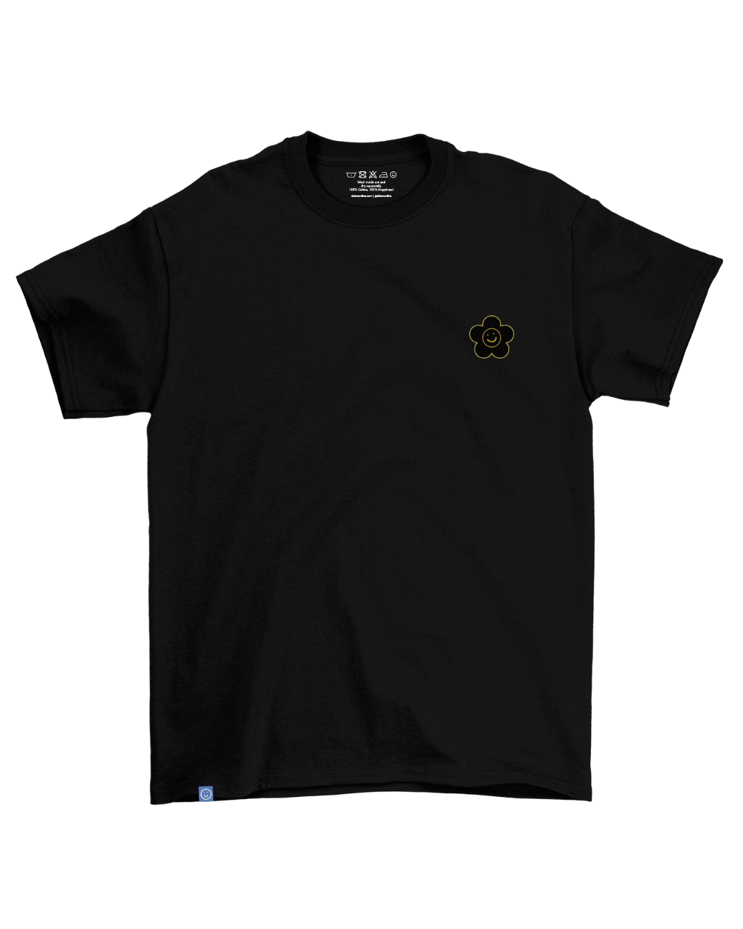 Slow and Steady Cooling Tee in Black