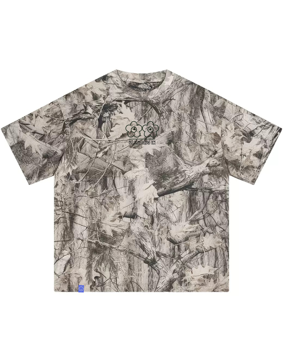 Blending In Camo Embroidery Cooling Tee