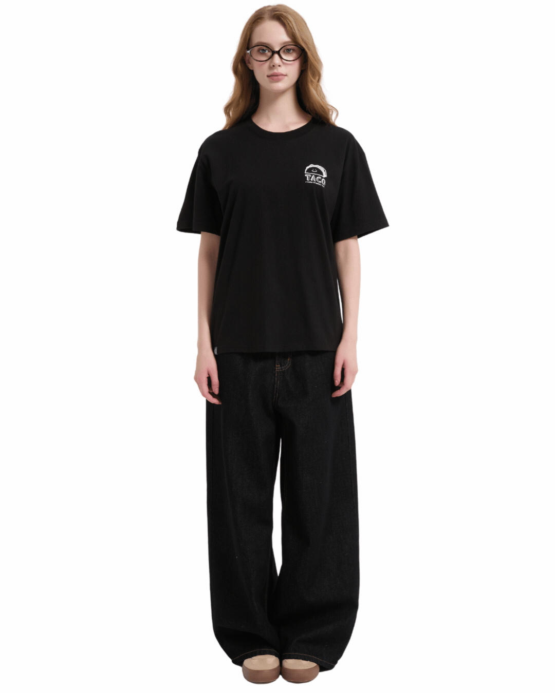 How To Eat Taco Tee in Black