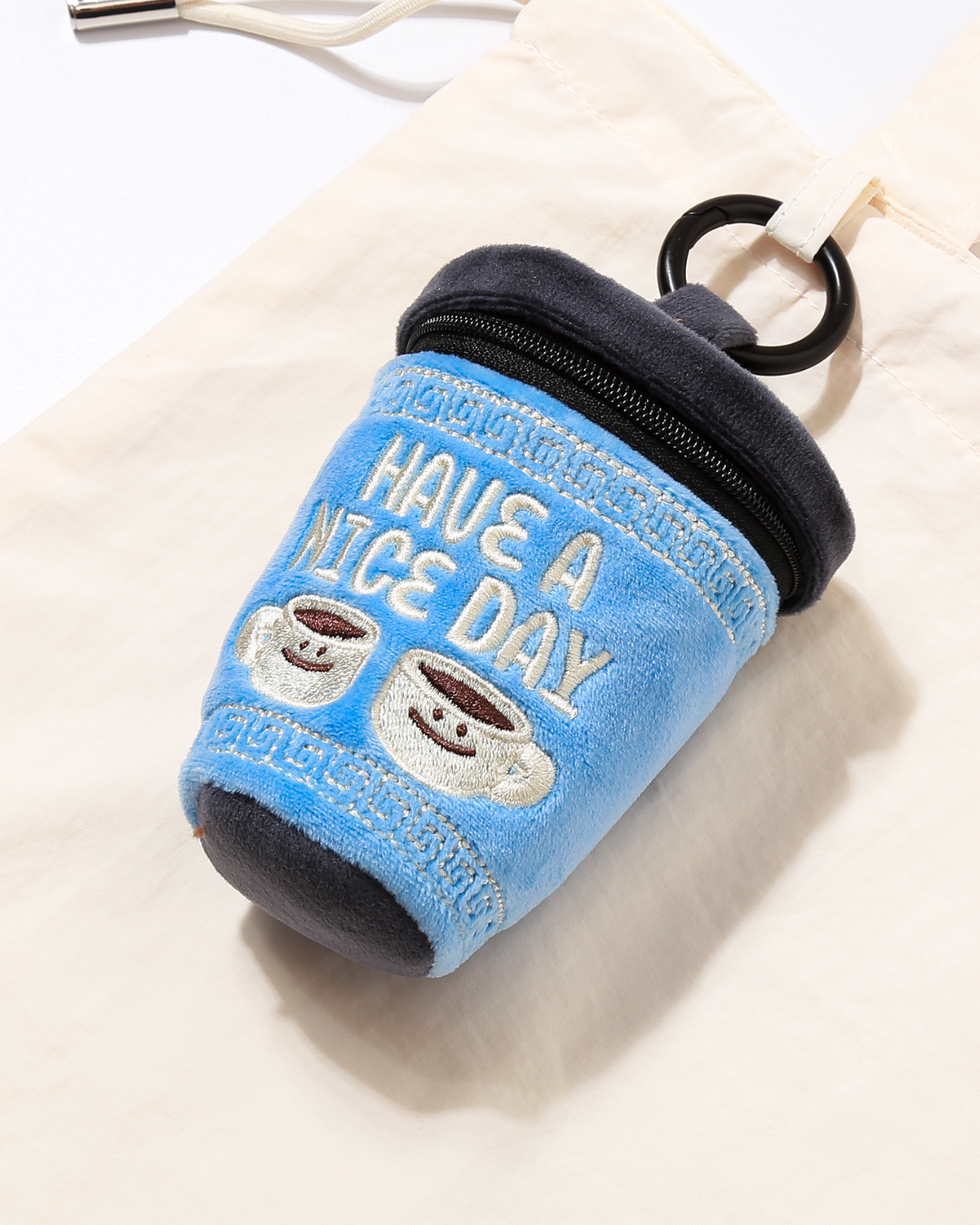 NYC Hot Coffee Drawstring Totebag