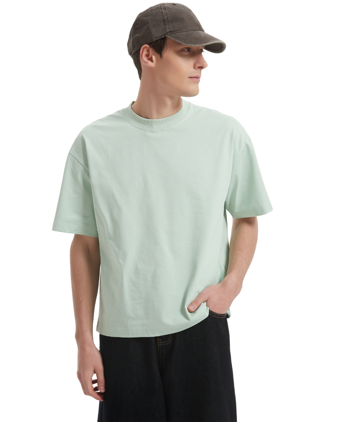 Signature Sunscreen Sorona® Cooling Tee in Pastel Fern