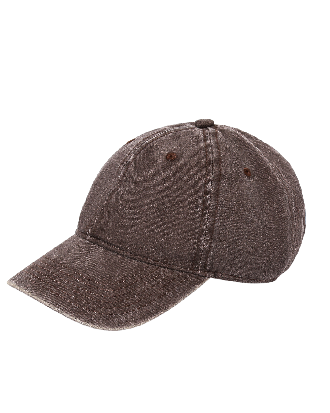 Signature Acid Wash Baseball Cap in Vintage Brown