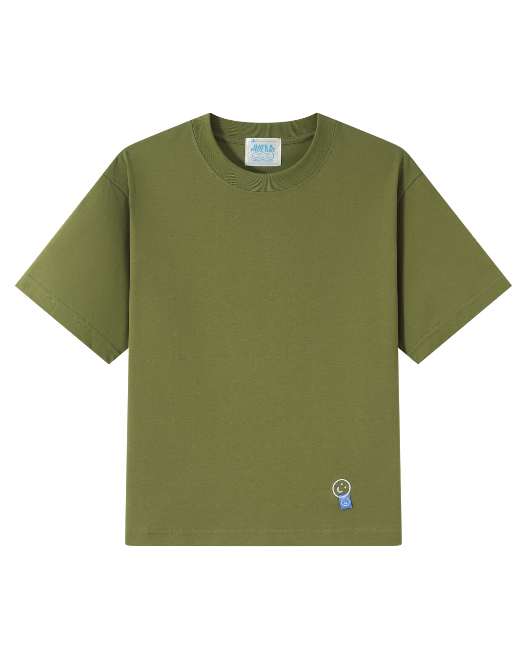 Signature Sunscreen Sorona® Cooling Tee in Moss Green Short