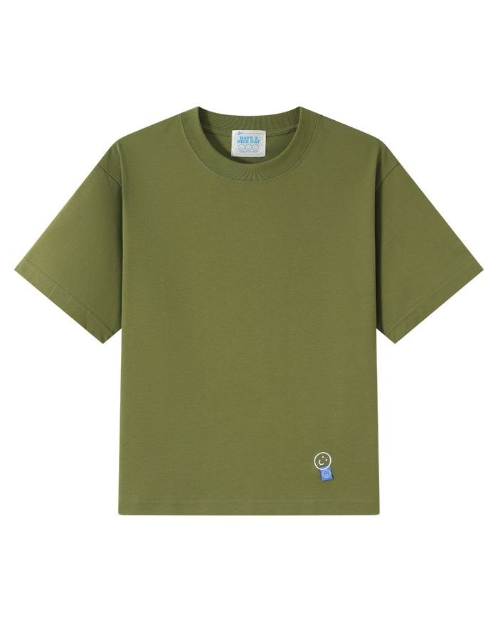 Signature Sunscreen Sorona® Cooling Tee in Moss Green Short