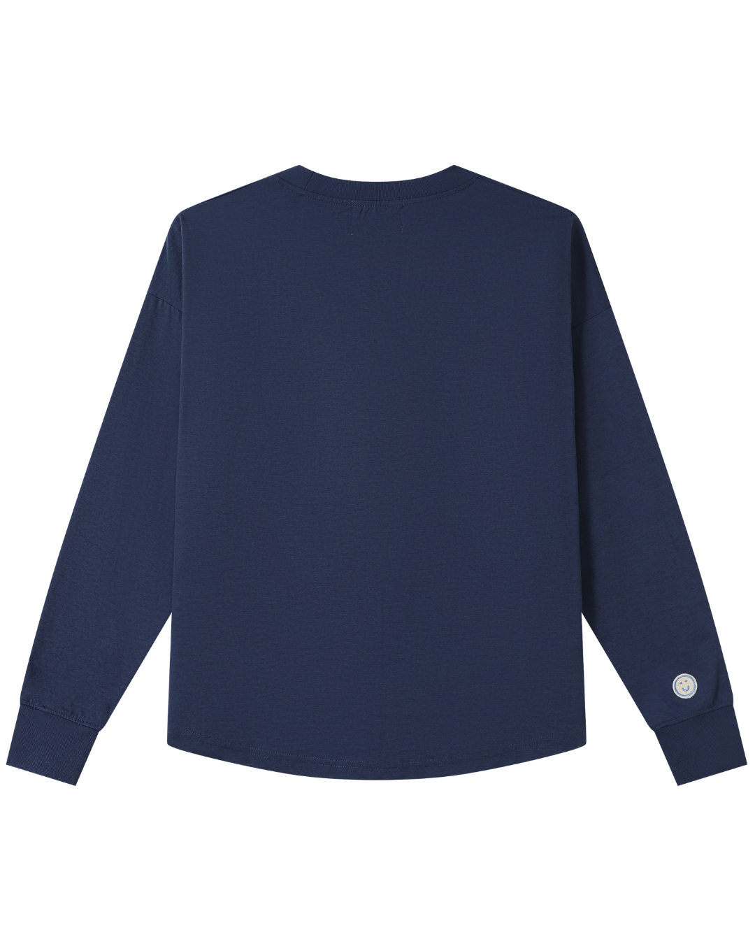 Signature Cooling Long Sleeve Tee in Heather Blue