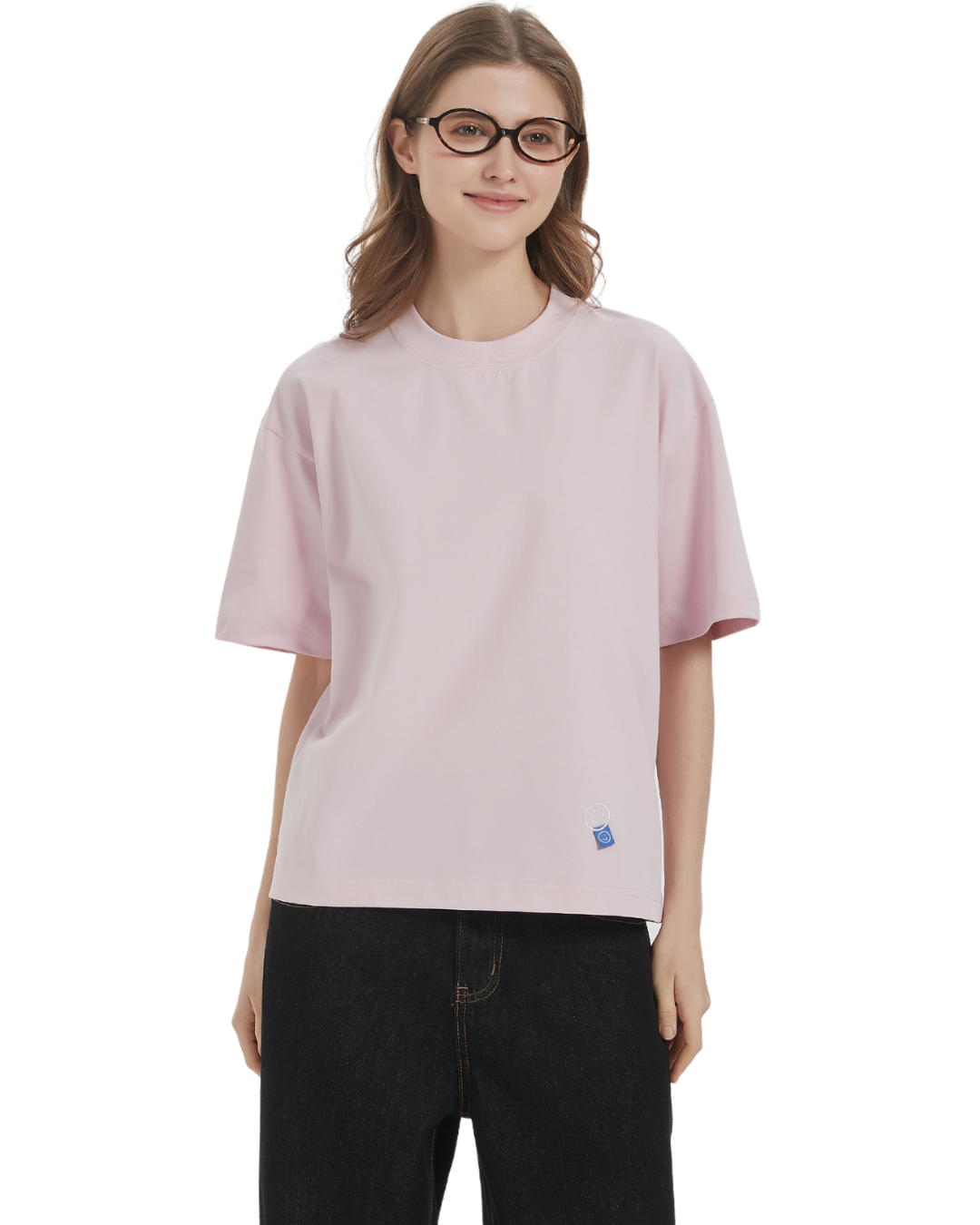 Signature Sunscreen Sorona® Cooling Tee in Blush Pink