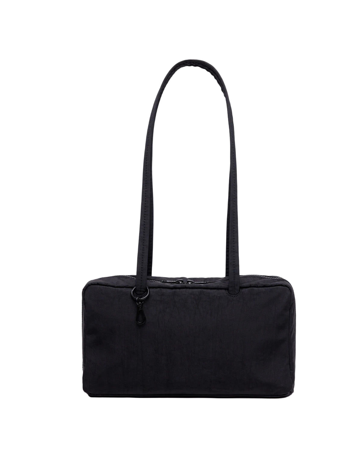 Nylon Bowler Bag - Black