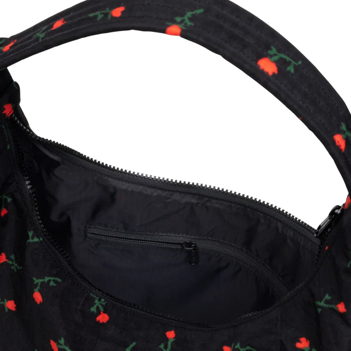 Nylon Shoulder Bag - Painted Wildflower
