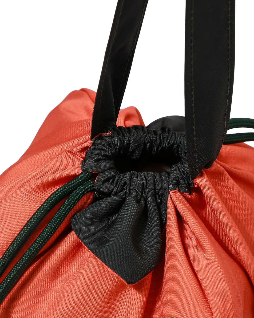 Orange Drawstring Carry Bag