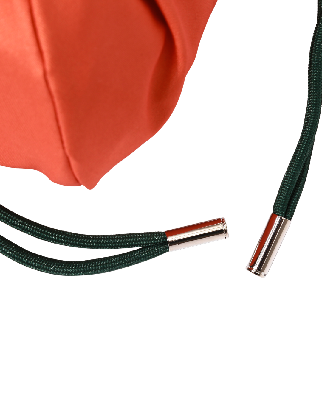 Orange Drawstring Carry Bag