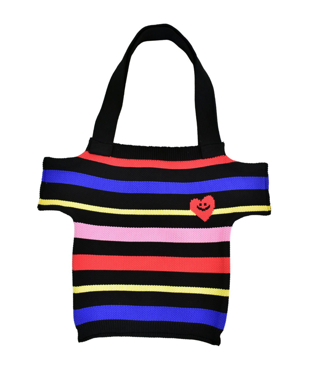 Tee Shirt Knitted Tote Bag