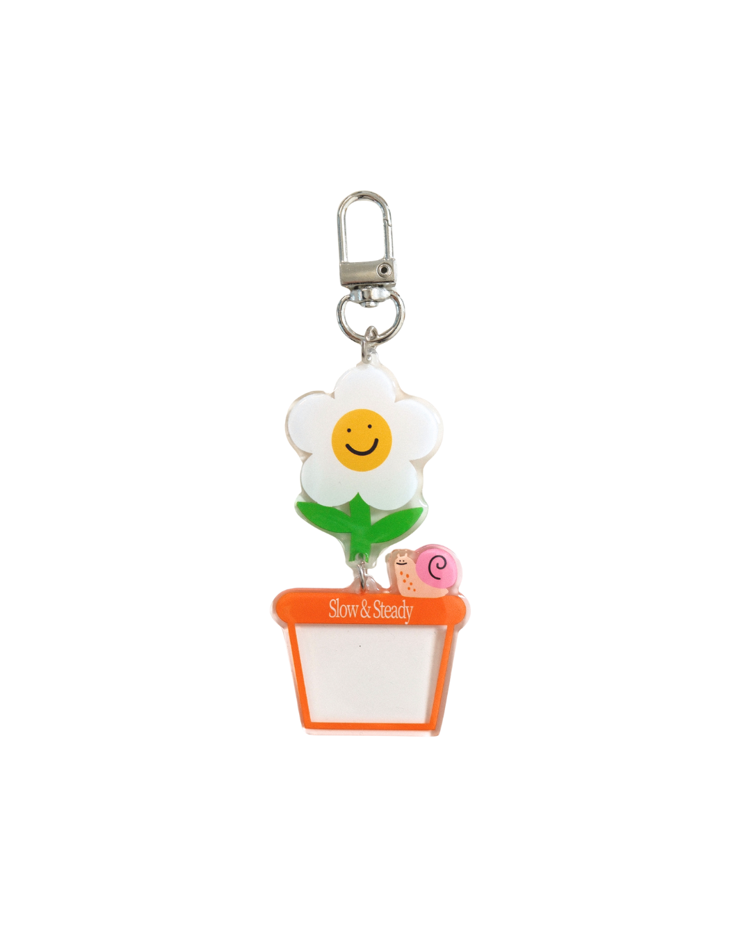 Slow & Steady Keychain