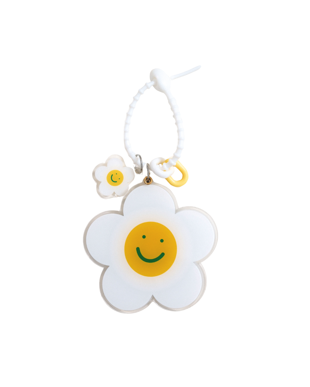 Flower Mirror Keychain