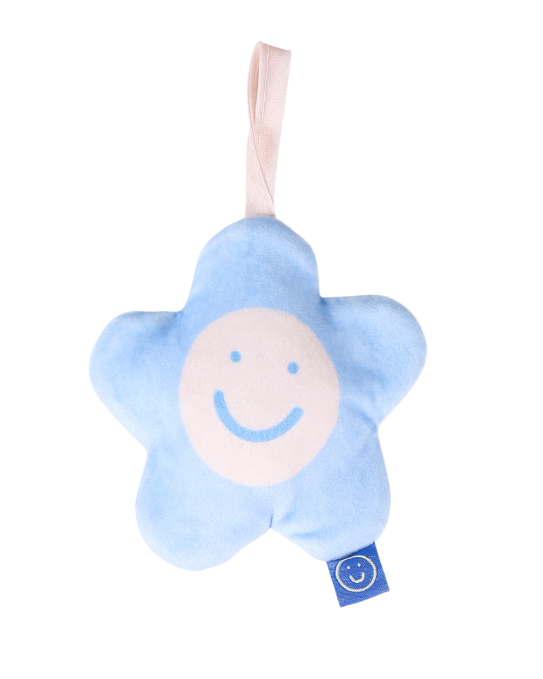 Forget Me Not Flower Plushie Reusable Nylon Bag