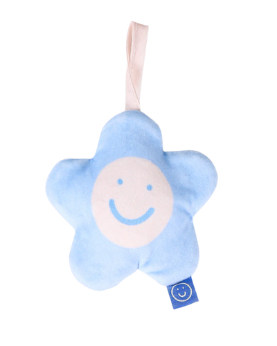 Forget Me Not Flower Plushie Reusable Nylon Bag
