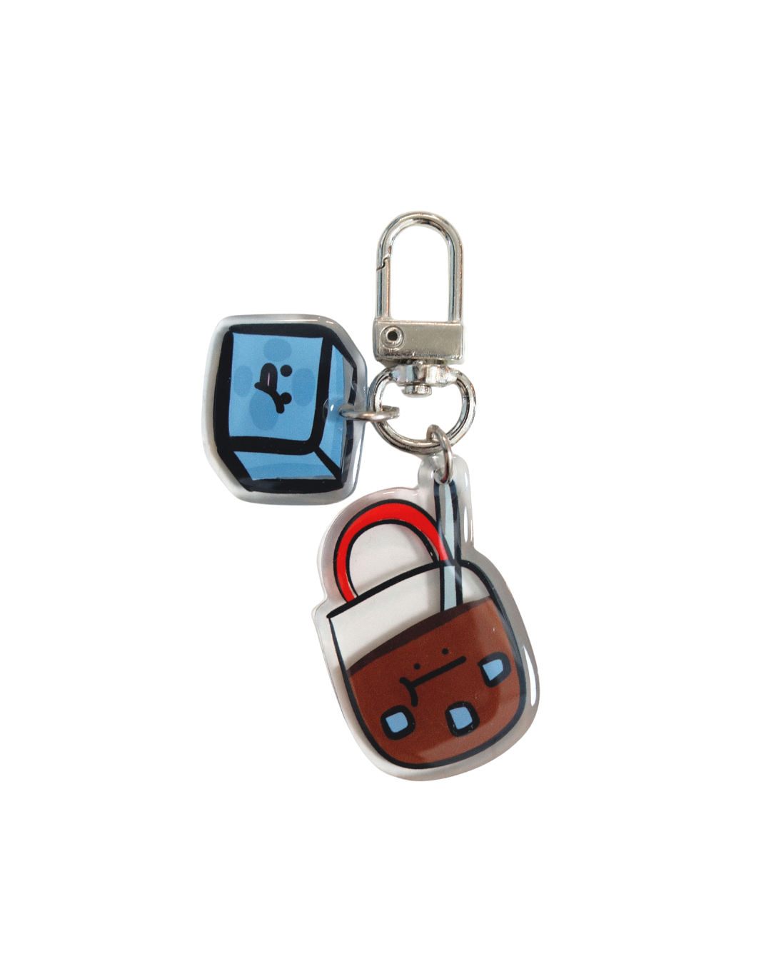 Kopi Ping Take Me Away Keyring