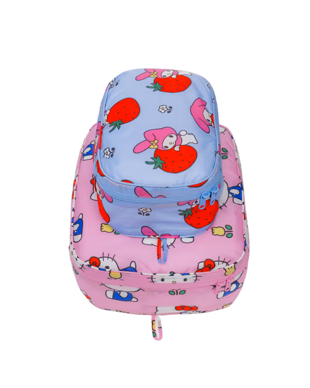 Packing Cube Set - Hello Kitty and Friends Florals