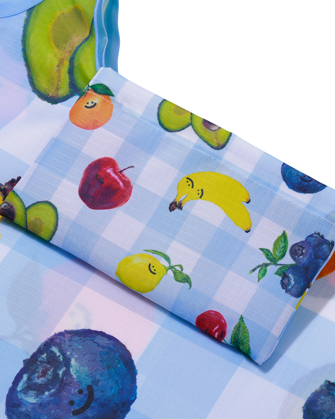Painted Fruits Mega Reusable Nylon Bag