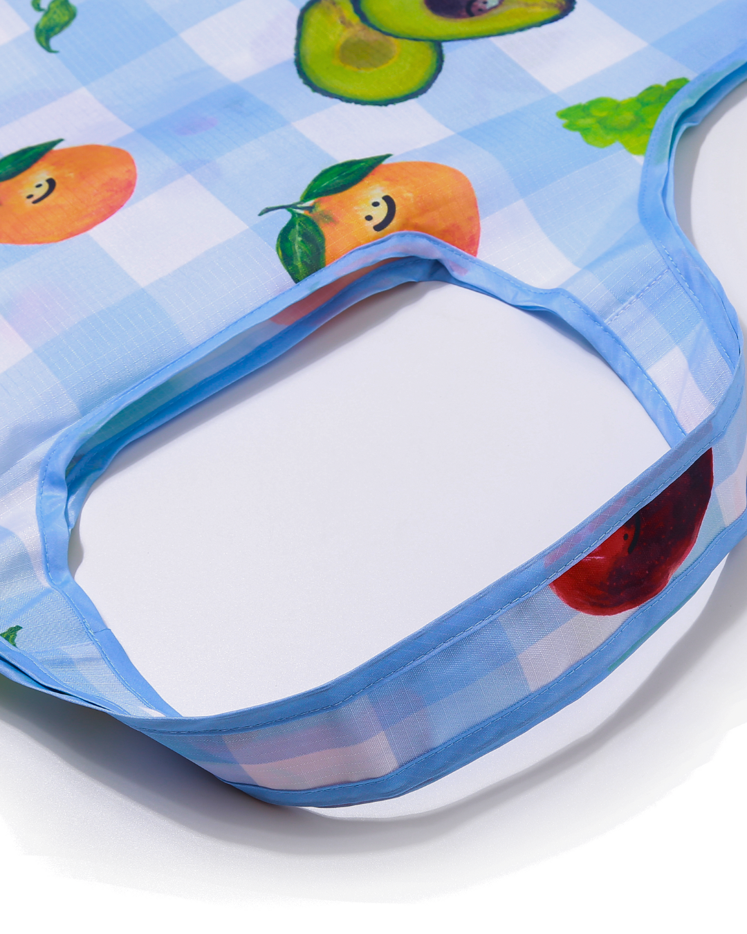 Painted Fruits Mega Reusable Nylon Bag