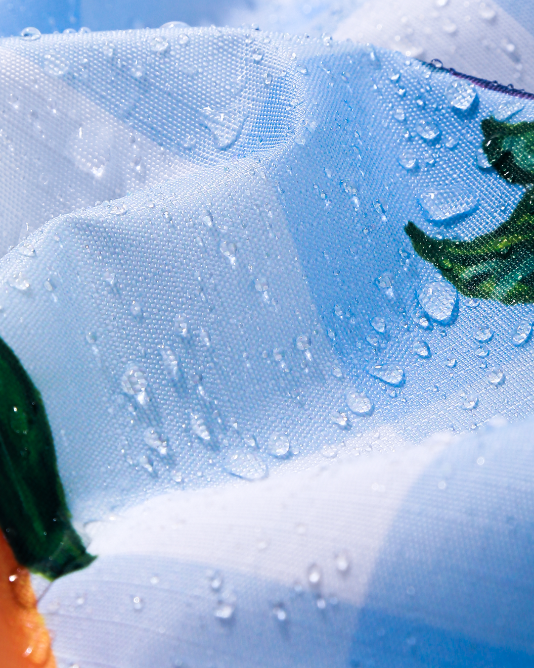 Painted Fruits Mega Reusable Nylon Bag