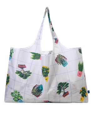 Painted Plants Mega Reusable Bag