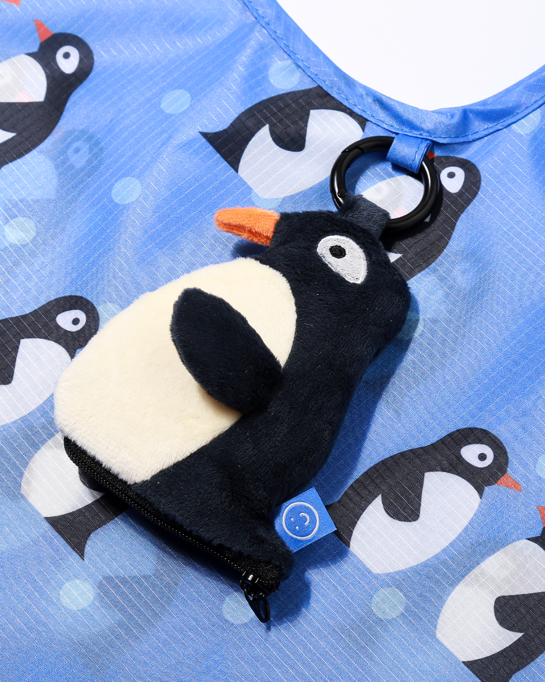Penguin Plushie Reusable Nylon Large Bag