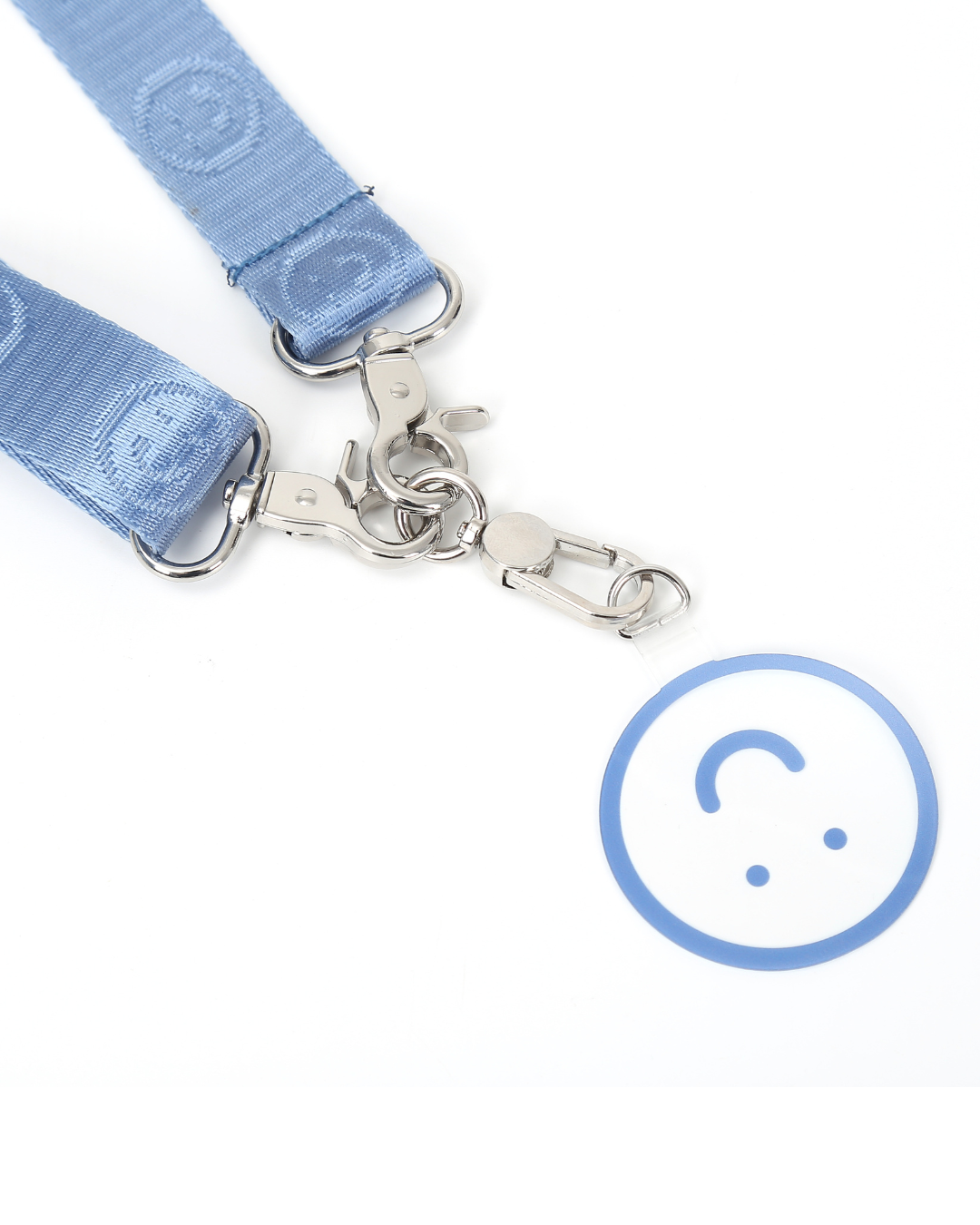 Signature Smile Multi-Way Strap in Steel Blue