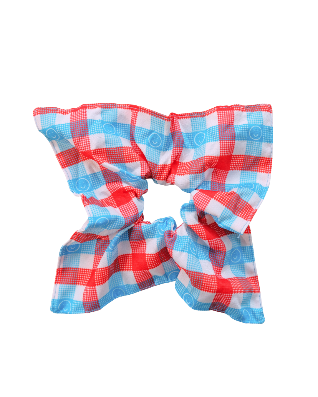 Red White Blue Big Scrunchie