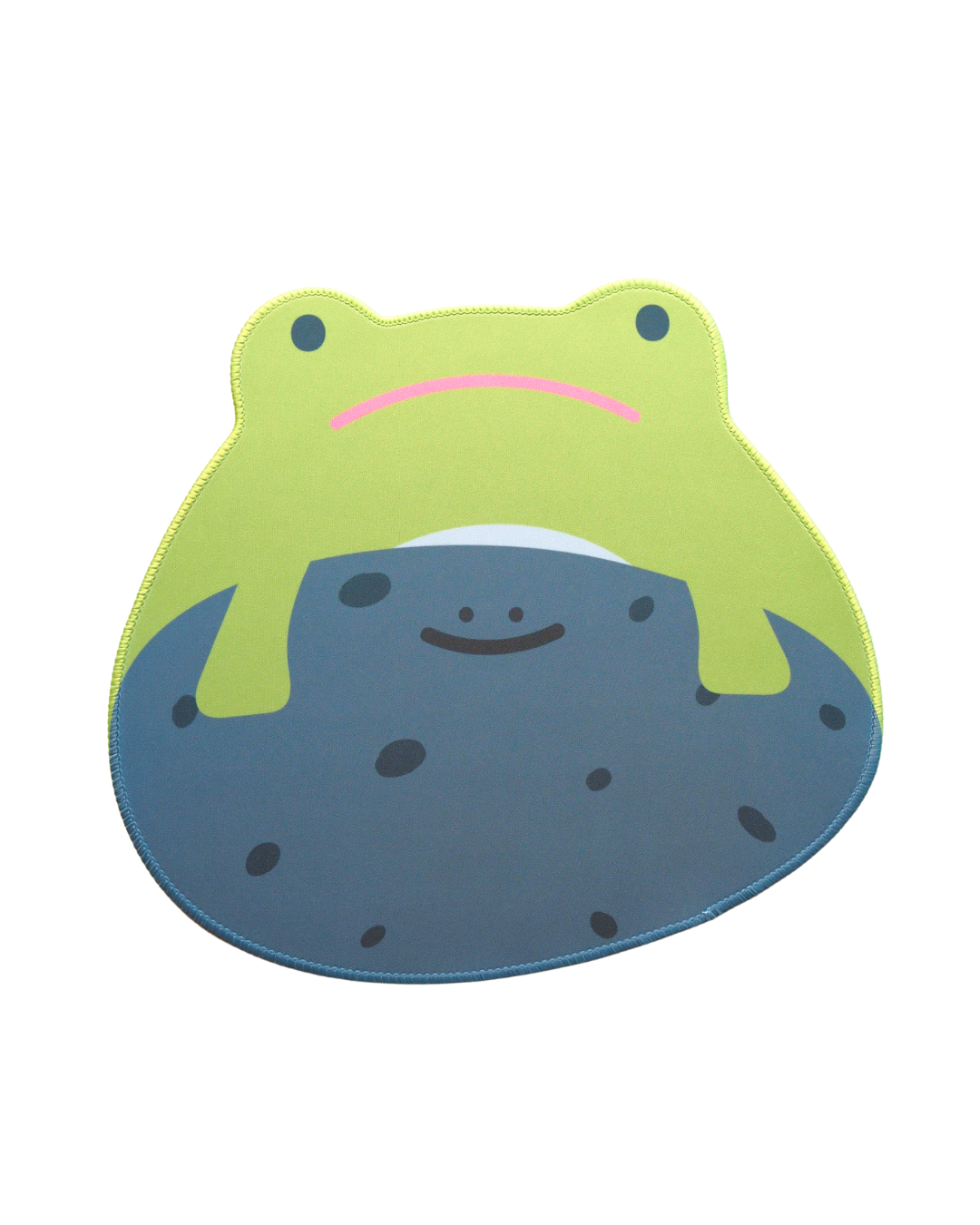 Frogile Frog & Stone Mousepad