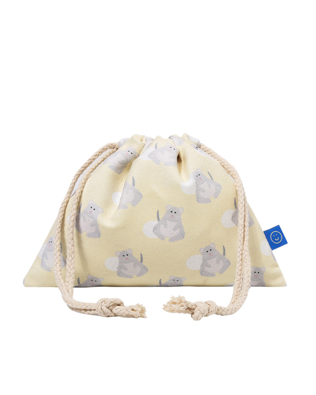 Polka Rat Drawstring Pouch
