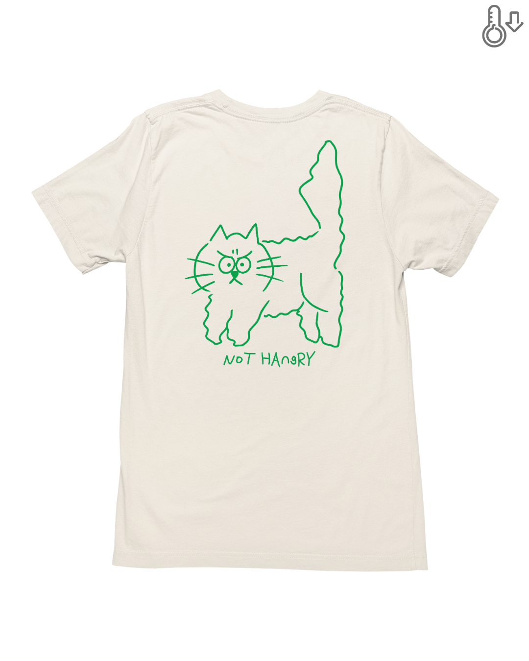 I Am Hangry Tee in Cream