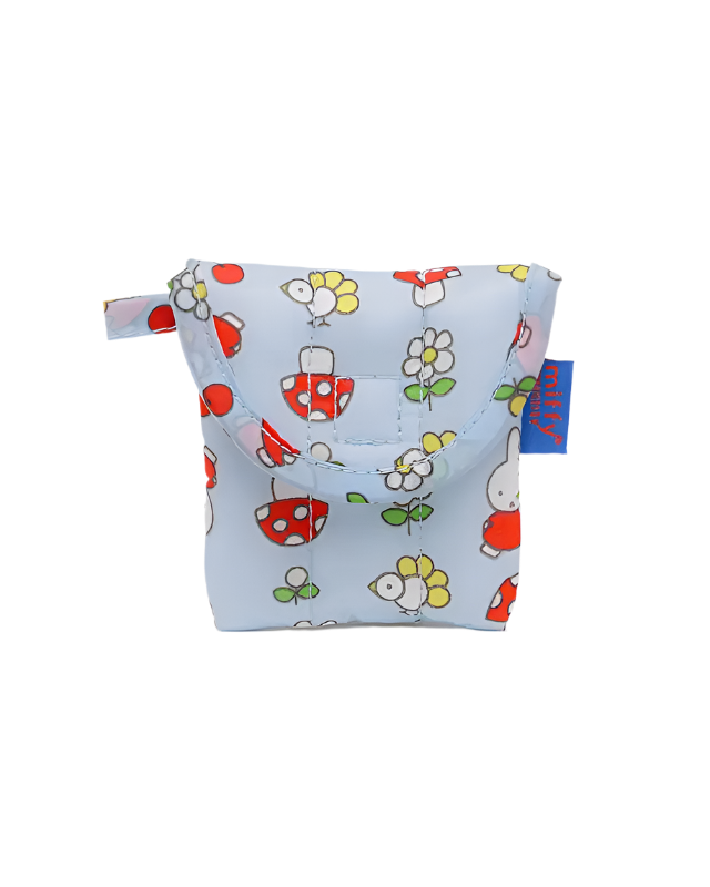 Baggu Puffy Earbuds Case - Garden Miffy