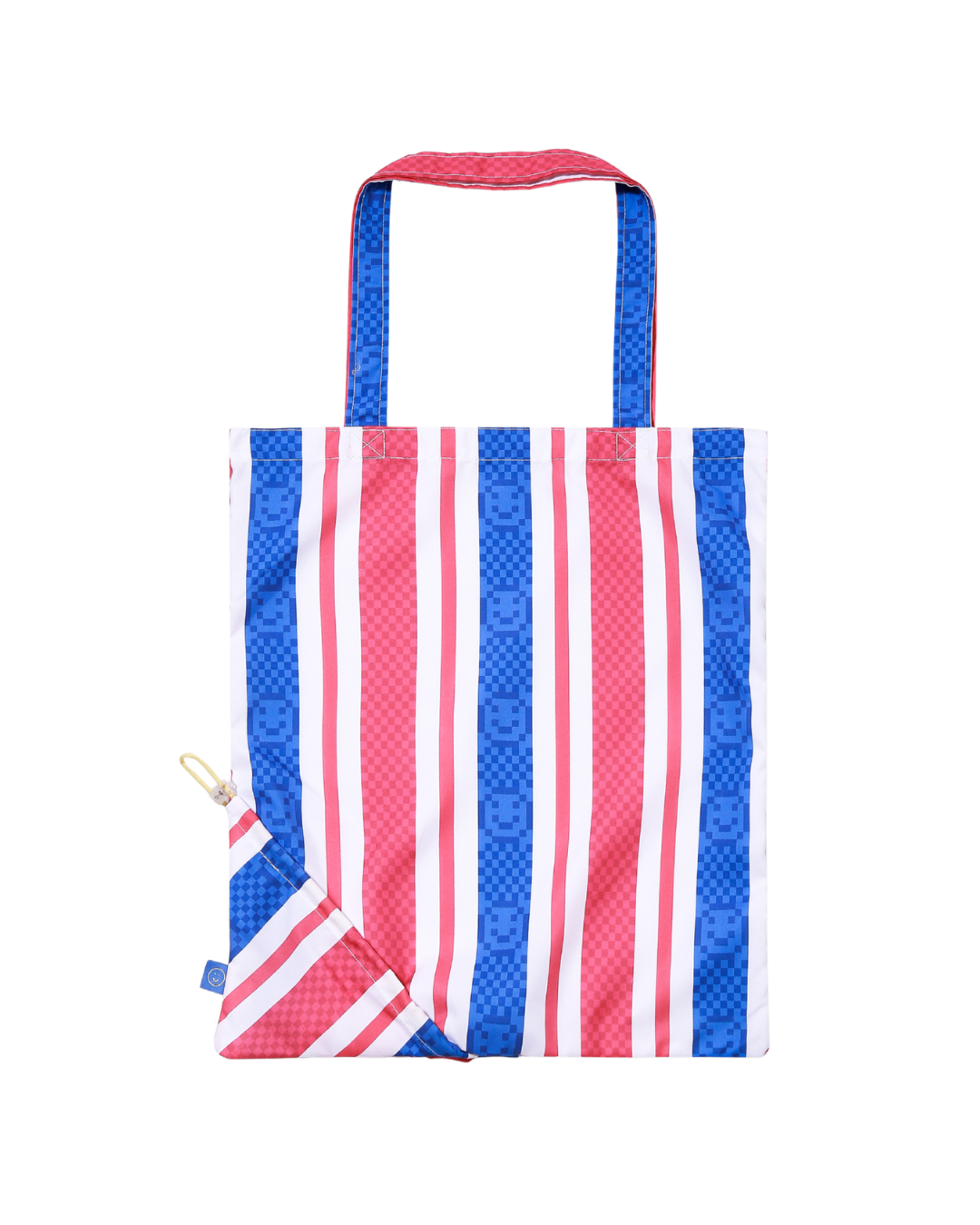 Red White Blue Smile Cornerstash Tote Bag