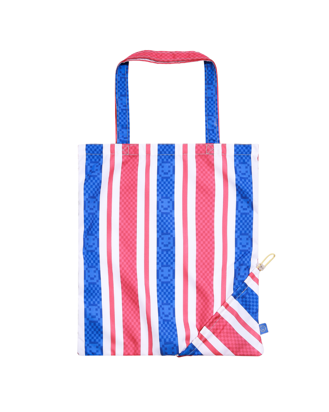 Red White Blue Smile Cornerstash Tote Bag