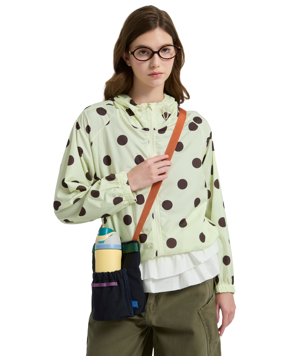 Sacoche Waterbottle Drink Bag in 90s Mixtape