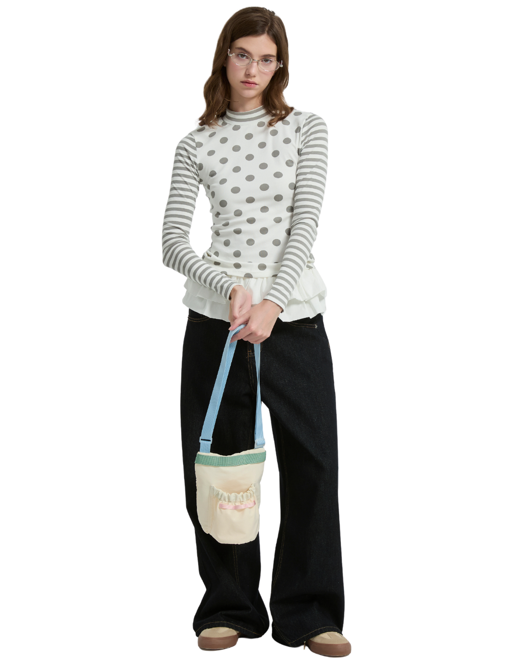 Sacoche Waterbottle Drink Bag in Sweet Pea