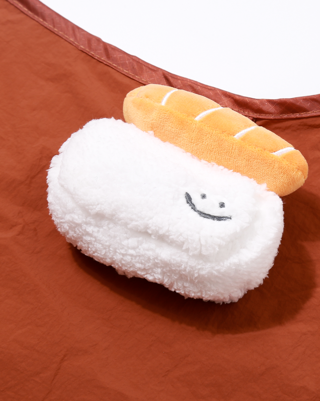 Salmon Sushi Plushie Reusable XL Bag