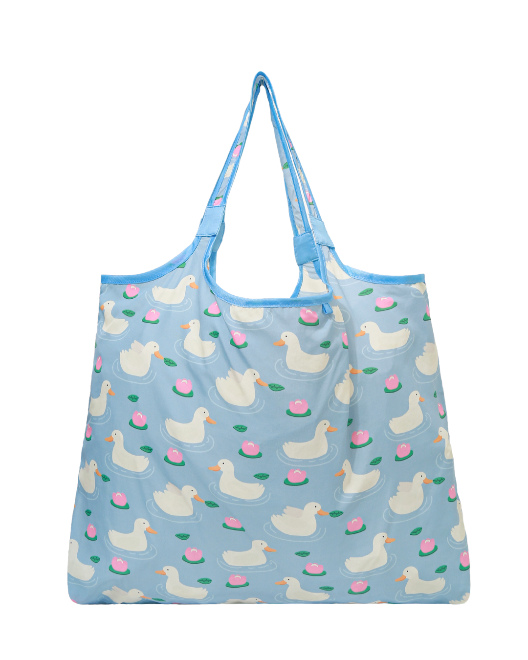 Scarf Duck Plushie Reusable XL Bag