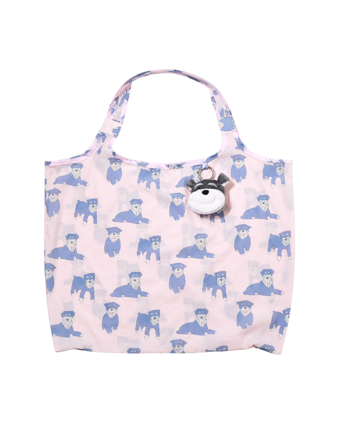 Schnauzer Plushie Reusable XL Bag