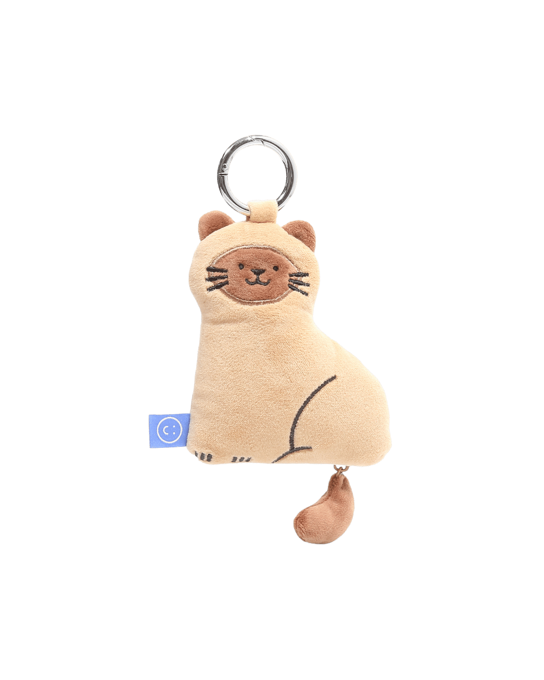 Siamese Cat Plushie Reusable Bag Large