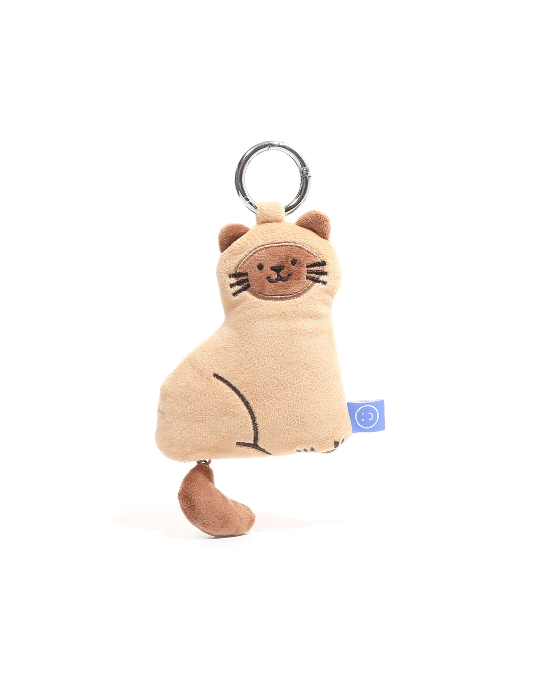 Siamese Cat Plushie Reusable Bag Large