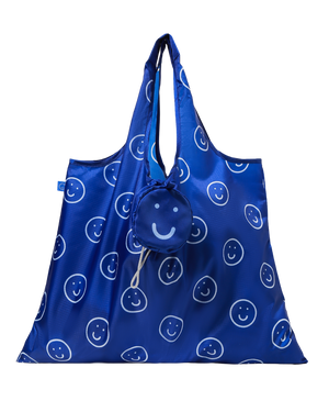 Signature Smile SwiftStash Mega Reusable Bag in Cobalt