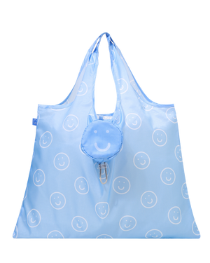 Signature Smile SwiftStash Mega Reusable Bag in Ice Blue