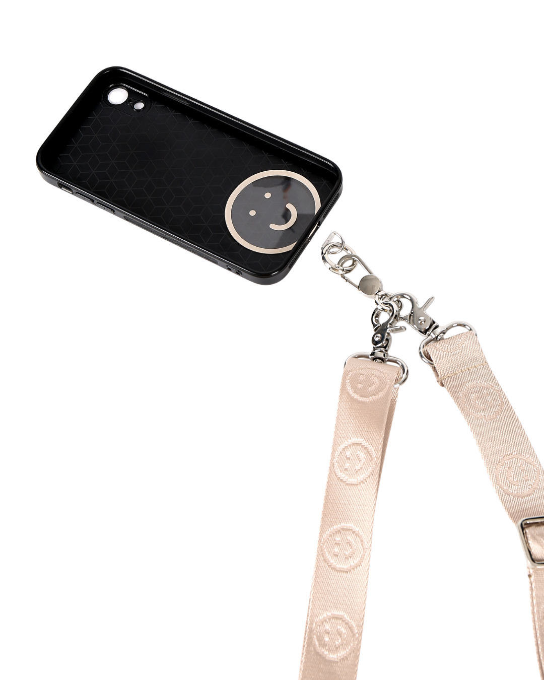 Signature Smile Multi-Way Strap in Champagne