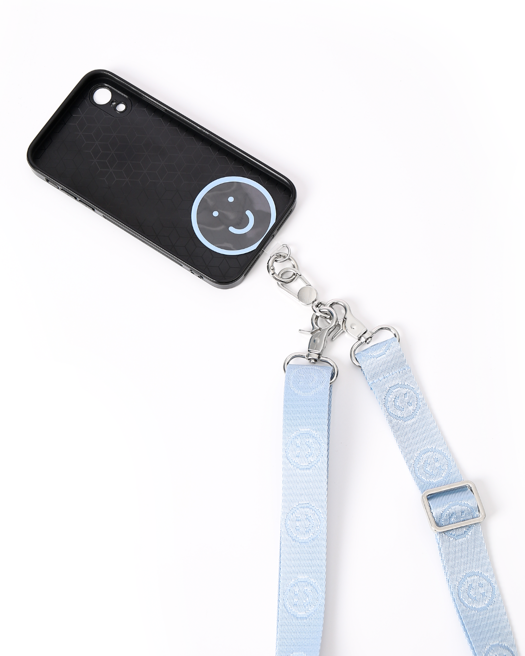 Signature Smile Multi-Way Strap in Frost Blue